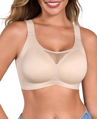 Womens Seamless, Comfortable, Push-up Bra With No Underwire