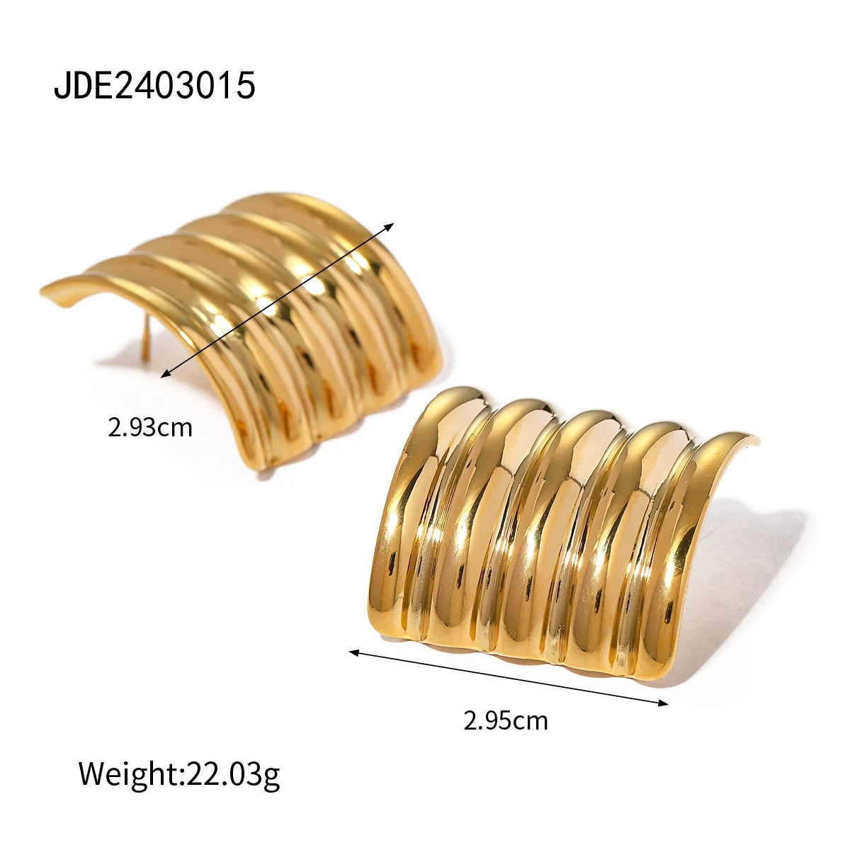 Uworld 5PCS Textured Earrings Heart-Shaped Linear Stacked Rings Gold Color Clothing Matching Jewelry As A Gift For Her ﻿