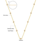 LUXUKISSKIDS Trendy Korean 5 Stars Charms Clavicle Choker Steel Fairy Woman Eight-Pointed Star with Shiny Zirconia Neck Collier