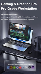 New 15.6 " Laptop Intel Core i9-9880H 32GB RAM 2TB SSD Ultra Slim Gaming Laptop 1920*1080 Windows 11 Office Study Home Use