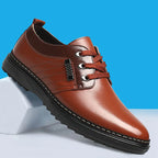 Men Shoes 2021 New Arrival Dress Shoes High Quality Business Leather Lace-up Footwear Formal Shoes for Wedding Party erf4