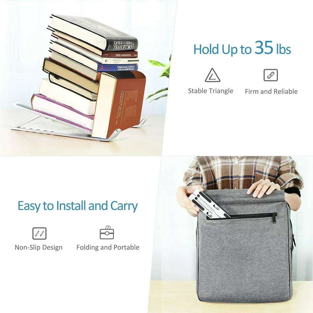 Laptop Stand Ergonomic Adjustable Stand AIDS Computer Cooling Performance Efficient Multi-angle Adjustment Tablet Available