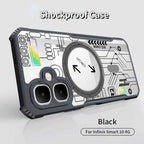 Shockproof Phone Casing For infinix Smart 10 9 8 7 6 5 4 HD 10 8 7 6 Plus Pro Fall prevention ultra thin hard Cover H01-H05
