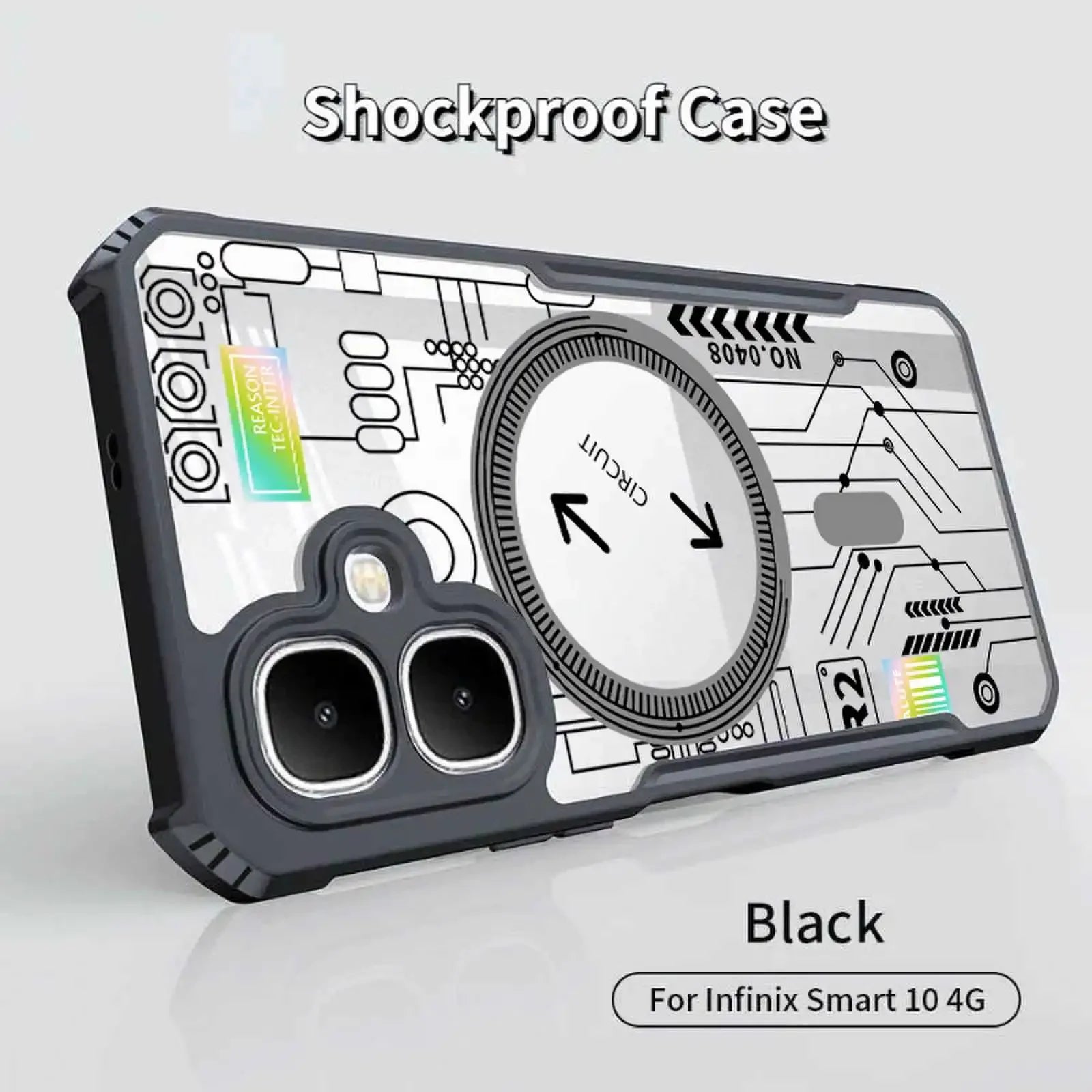 Shockproof Phone Casing For infinix Smart 10 9 8 7 6 5 4 HD 10 8 7 6 Plus Pro Fall prevention ultra thin hard Cover H01-H05