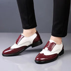 Men's Shoes Luxury High Quality Dress Shoes 2026 Brand Designer Shoes for Men Sneakers Fashion Point Toe Men Party Wedding Shoe