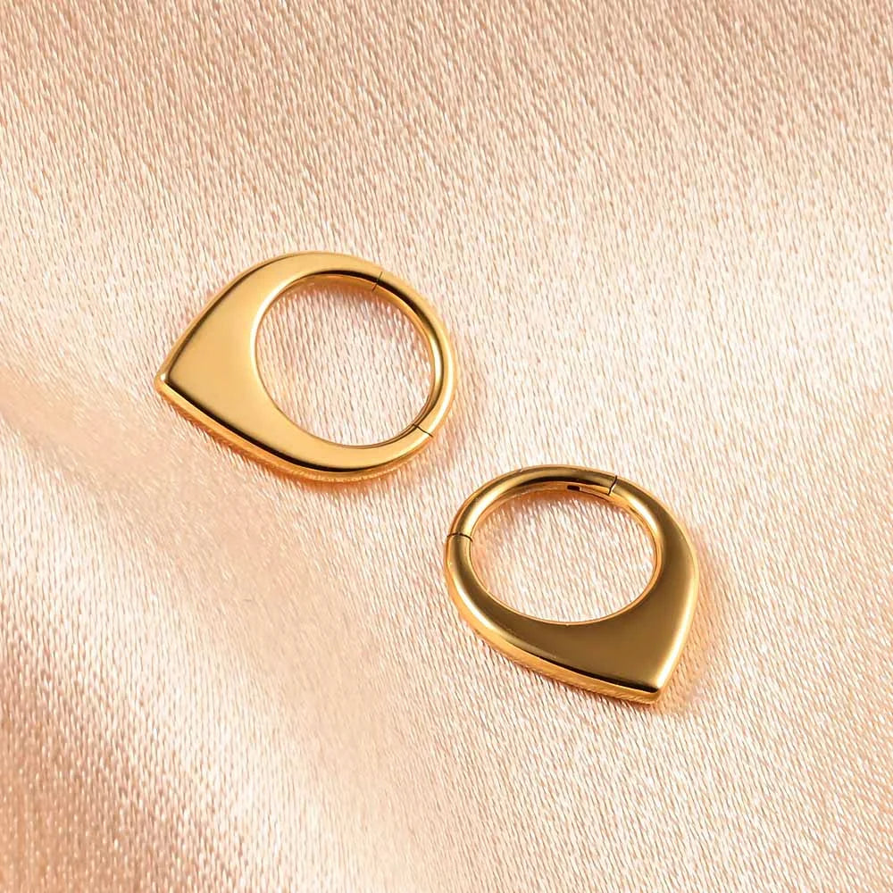 Doearko Nose Rings Tragus Helix Piercing Drop Earring for Women Rook Lobe Cartilage Ear Percing Earring Stainless Steel Jewelry