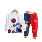 New Boys Clothing Sets Spring Autumn Kids Kids Cartoon Boy Tracksuits Kids Suits Long Sleeve T Shirt+Pants Set 0-5 Years