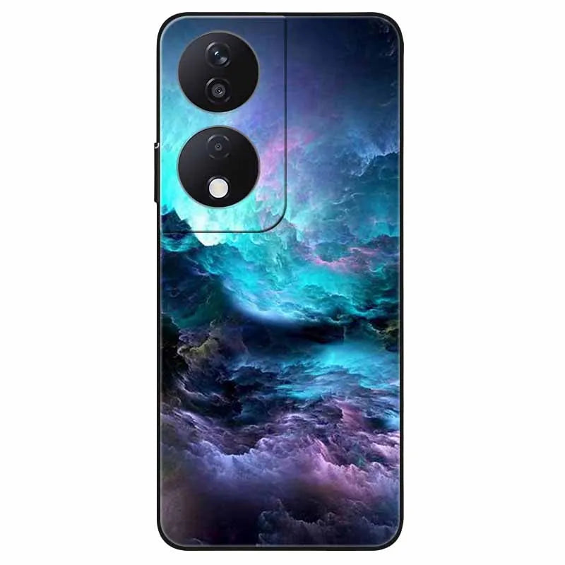 For Honor 90 Smart 5G Case 6.8'' Animal Painted Wolf Lion Silicon Phone Cover For Honor 90 Smart TPU Coques Protect Shell Capa