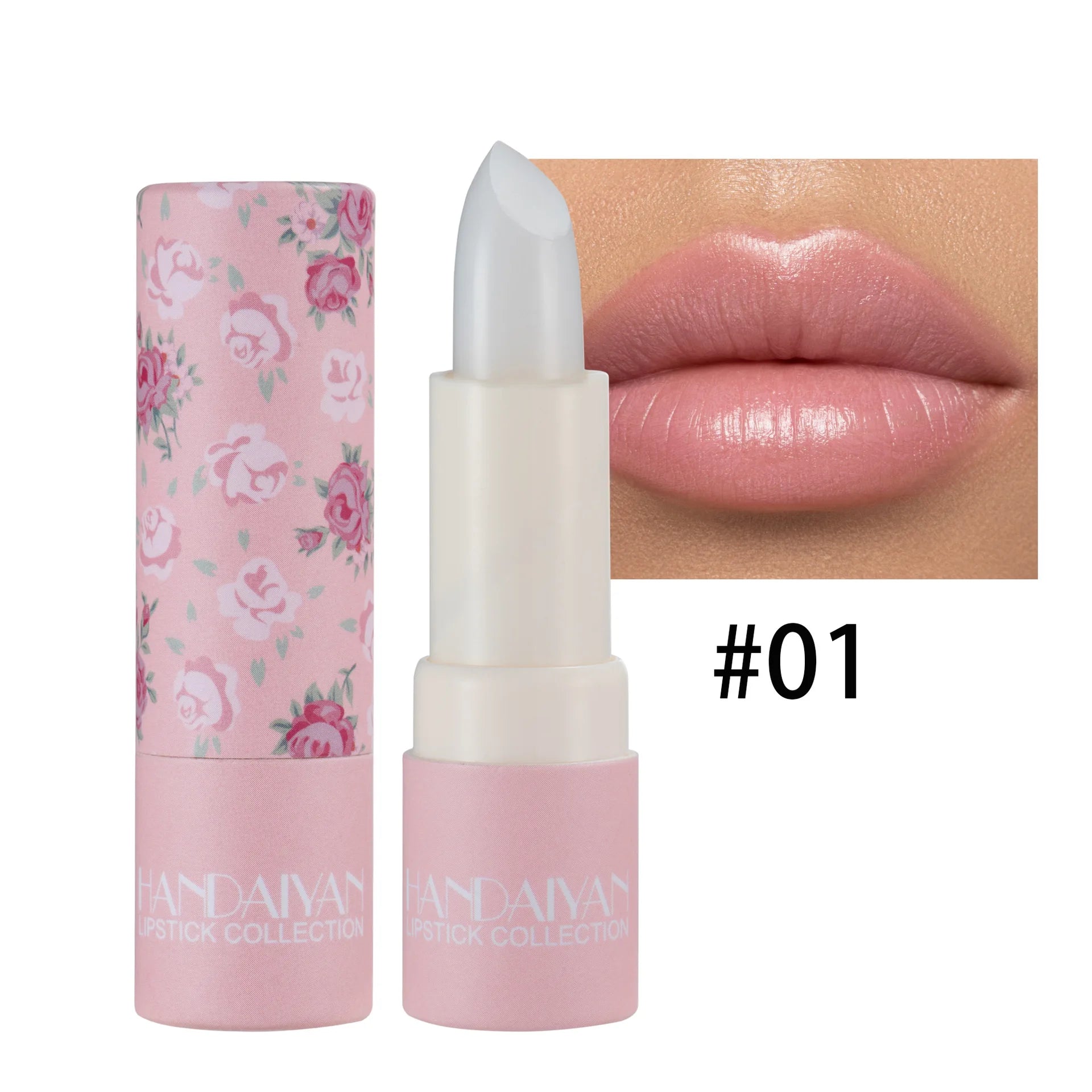 HANDAIYAN 8 Colors Velvet Nude Lipstick Sexy Red Pigments Makeup Matte Lip Stick Long Lasting Waterproof Professional Cosmetics