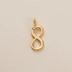 1pc plated 18K gold pendant, various styles, DIY jewelry accessories