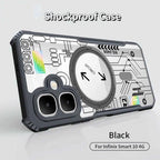 Shockproof Phone Casing For infinix Smart 10 9 8 7 6 5 4 HD 10 8 7 6 Plus Pro Fall prevention ultra thin hard Cover H01-H05
