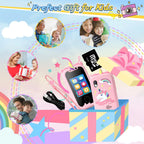 Kids Smart Phone Camera Toys Touchscreen Learning Toy for 3-12 Year Old Boys Girls Phone MP3 Player Christmas Birthday Gifts
