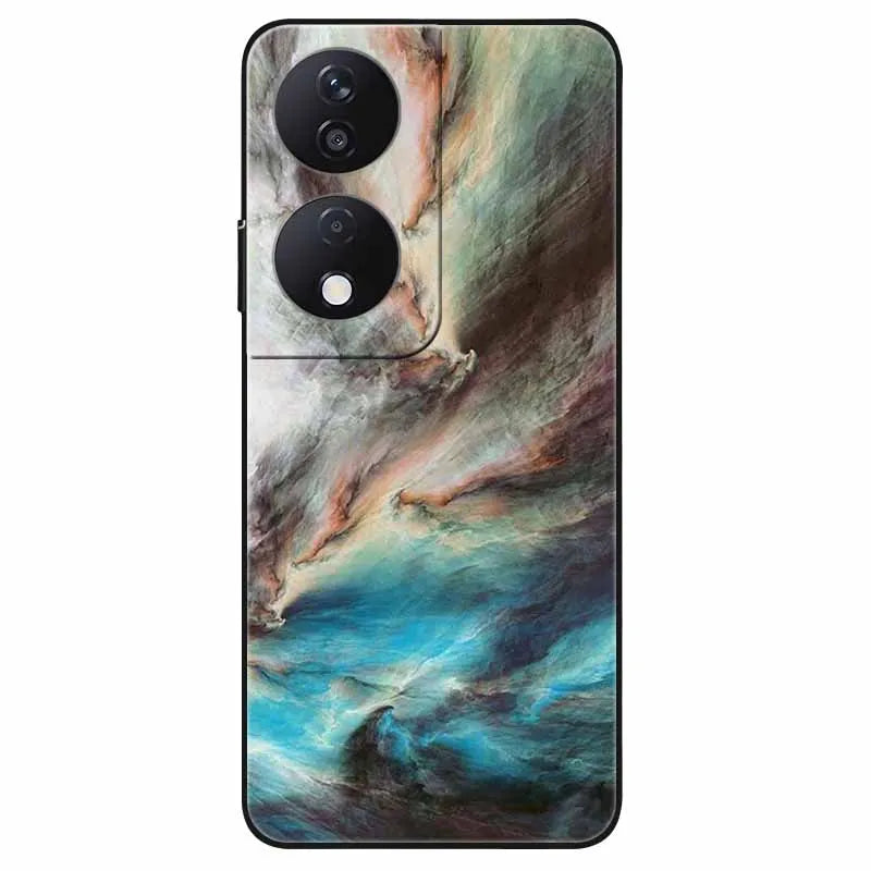 For Honor 90 Smart 5G Case 6.8'' Animal Painted Wolf Lion Silicon Phone Cover For Honor 90 Smart TPU Coques Protect Shell Capa