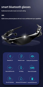 2026 Smart Sunglasses Photo Sense Camera Bluetooth Music Call Intelligent Recording Waterproof Glasses Outdoor Sports Cycling
