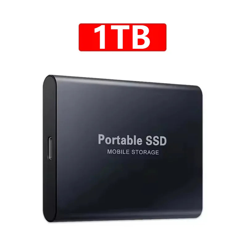 Metal Casing HDD 16TB External Hard Drive Type-C USB3.2 Solid State Hard Disk 2TB 4TB Mobile Storage Device For PC MAC Laptop