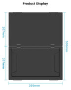 16 Inch 2.5K Dual Screen Portable Monitor 2560*1600P 16:10 100%sRGB With 360° Flip External Screen For PC Laptop Mac Phone PS4/5