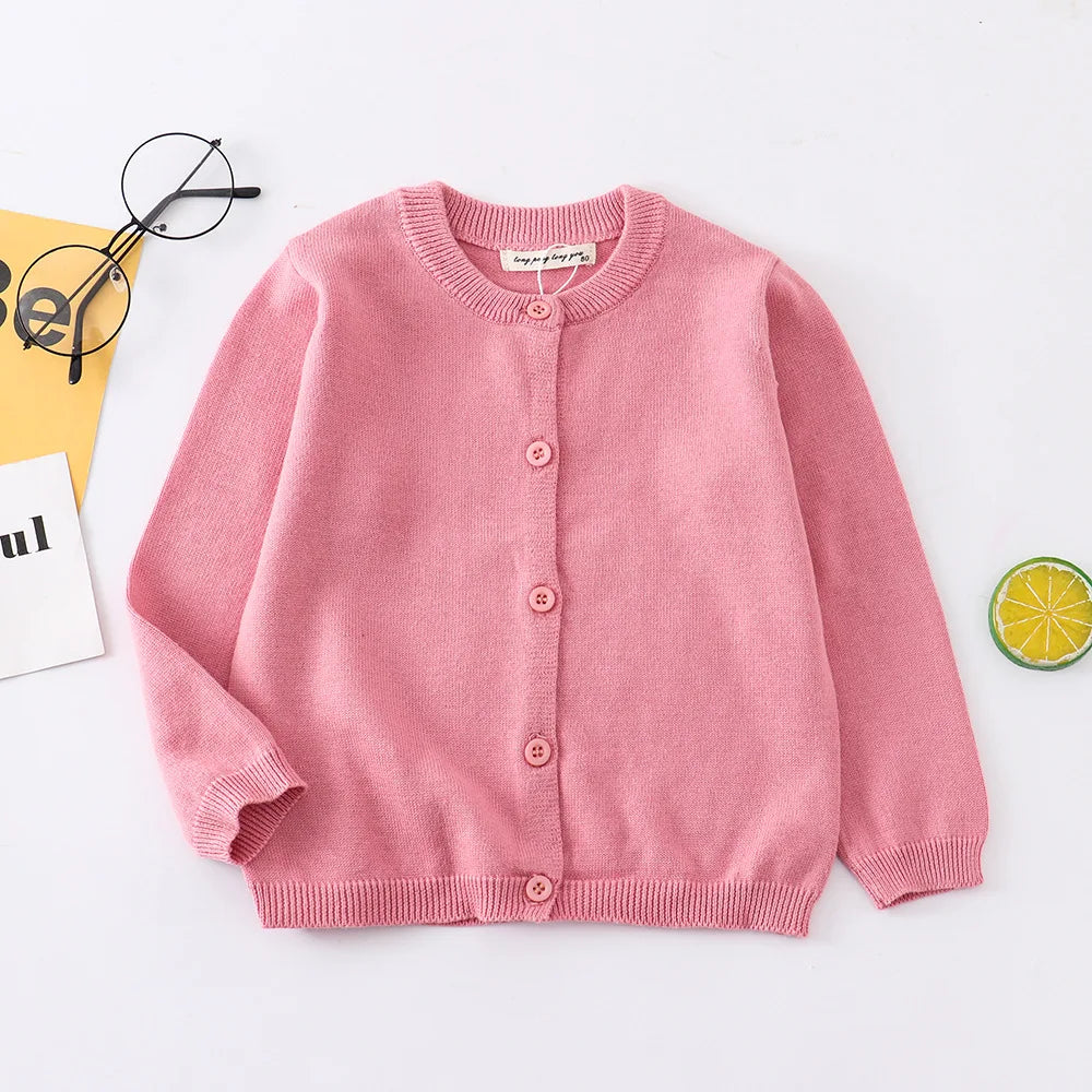Baby Clothes Boys Cardigan 6 to 9 12 18 24 Months Soft Cotton White Black Gray Light Blue Toddler Girls Sweaters Kids Cardigans