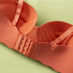 Sleek Supportive Design Children Girls Seamless Bras No Underwire Padded for Small Busts Comfort and Breathable for Active Wear