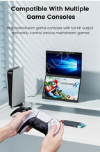 16 Inch 2.5K Dual Screen Portable Monitor 2560*1600P 16:10 100%sRGB With 360° Flip External Screen For PC Laptop Mac Phone PS4/5
