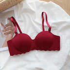 Sleek Supportive Design Children Girls Seamless Bras No Underwire Padded for Small Busts Comfort and Breathable for Active Wear