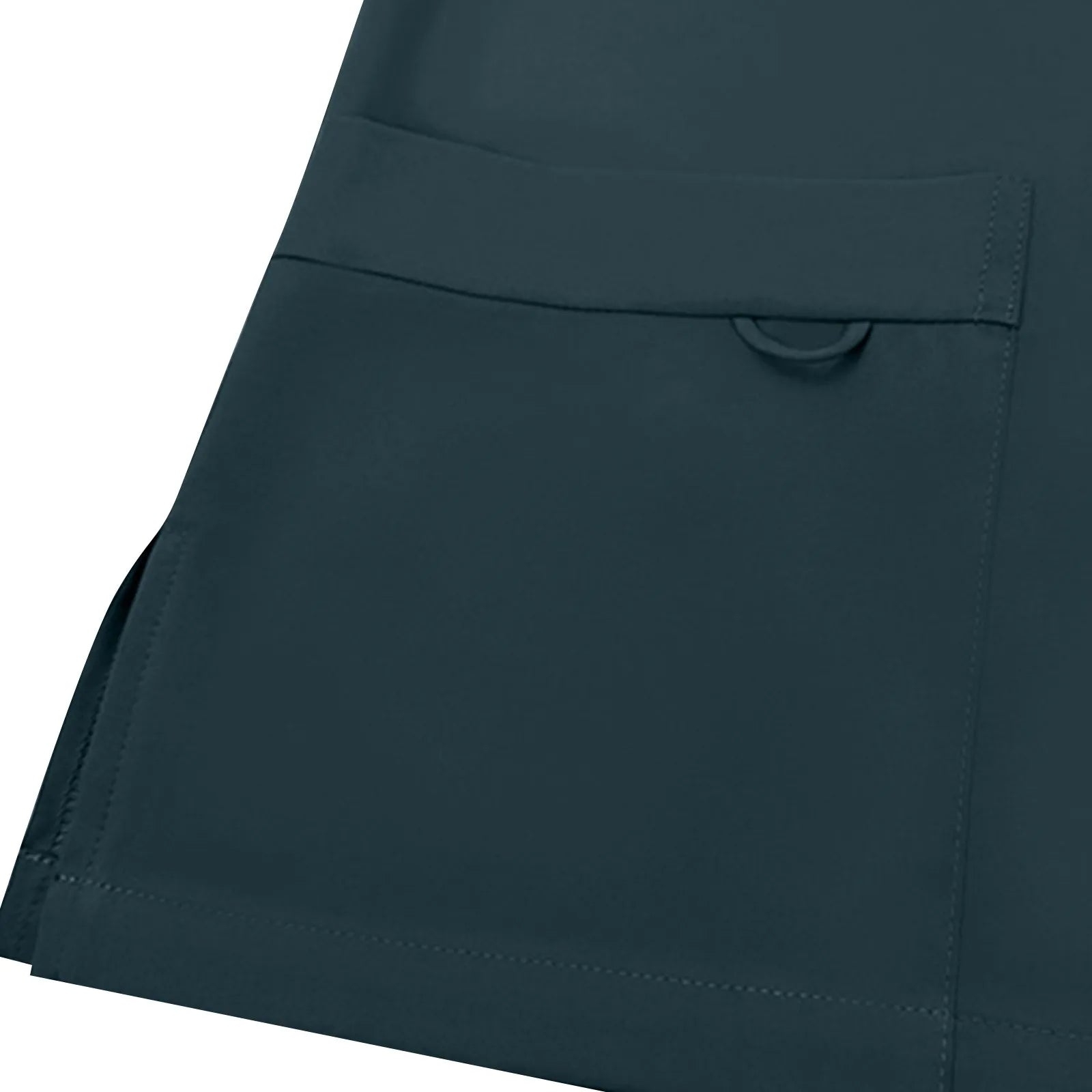 Plus Size Women'S Nurse Uniform Quick-Drying Fabric Solid Color V-Neck Pocket Short-Sleeved Trousers Suit Nursing Uniform Suit