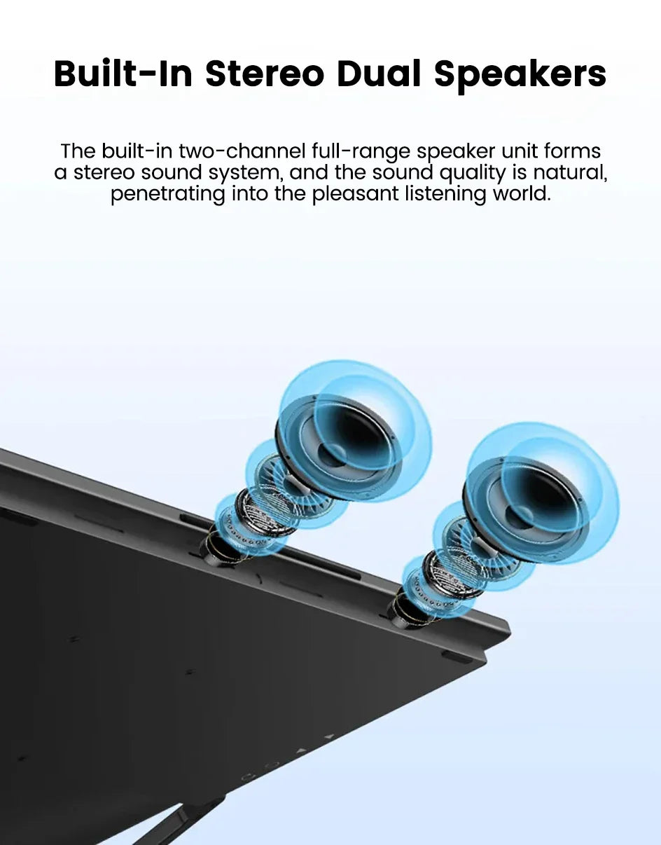 16 Inch 2.5K Dual Screen Portable Monitor 2560*1600P 16:10 100%sRGB With 360° Flip External Screen For PC Laptop Mac Phone PS4/5