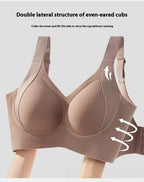 2PCS Large Size Minimizer Bras for Women Lift Support Wire-Free Seamless Comfort Make Large Bust Look Smaller & Anti-Sagging