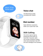 4G SIM Card Smart Watch Kid Smartwatch SOS GPS Location Video Phone Call Watch Children Boy Student Girl Waterproof Smart Watch