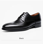 Men Shoe Autumn Polishing Elegant Social Shoes Men Business Dress Shoe Casual Flat Men Party Wedding  Zapatos2024