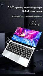 2026 Office Laptop Windows 11 intel core i7 8650U intel Atom x7 A3950 14.1 inch Notebook Computer PC 1920*1080P 12GB RAM 2TB SSD