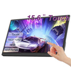 LANLIPU14`15.6`16 inch Portable Monitor FHD 1200P USB-C HDMI External Second Screen for Mac Laptop PC Switch Xbox PS4/5 Xbox