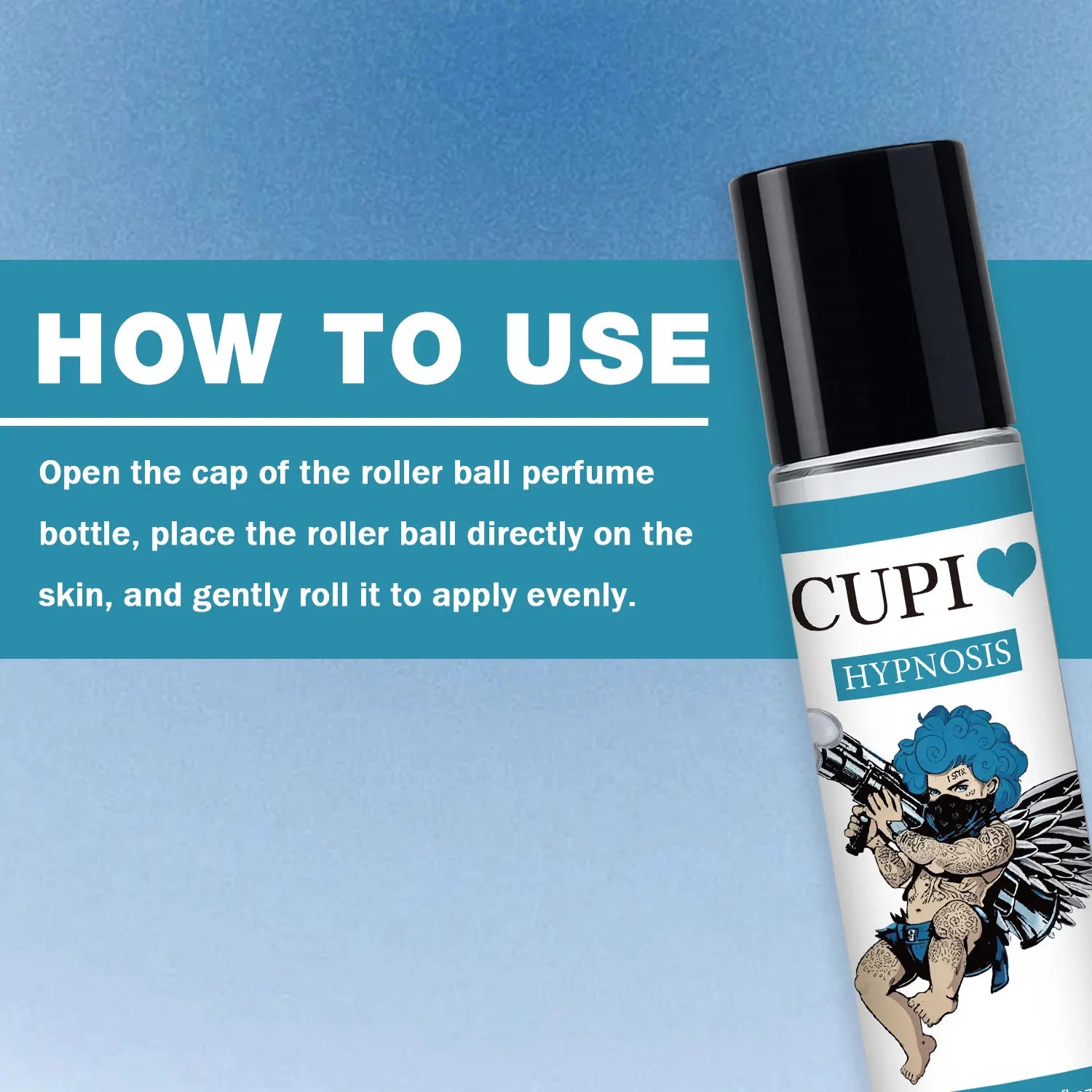 10ML Cupids Roll-on Perfume Original Pheromone Cologne for Men Eau de Parfum Long Lasting Fragrance Men's Perfumes Samples