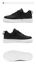 Classic Men Platform Leather Shoes Loafers Designer Trend Brand Man Flat Casual Shoes Fashion Zip Sneakers Shoes Men Mocciasins