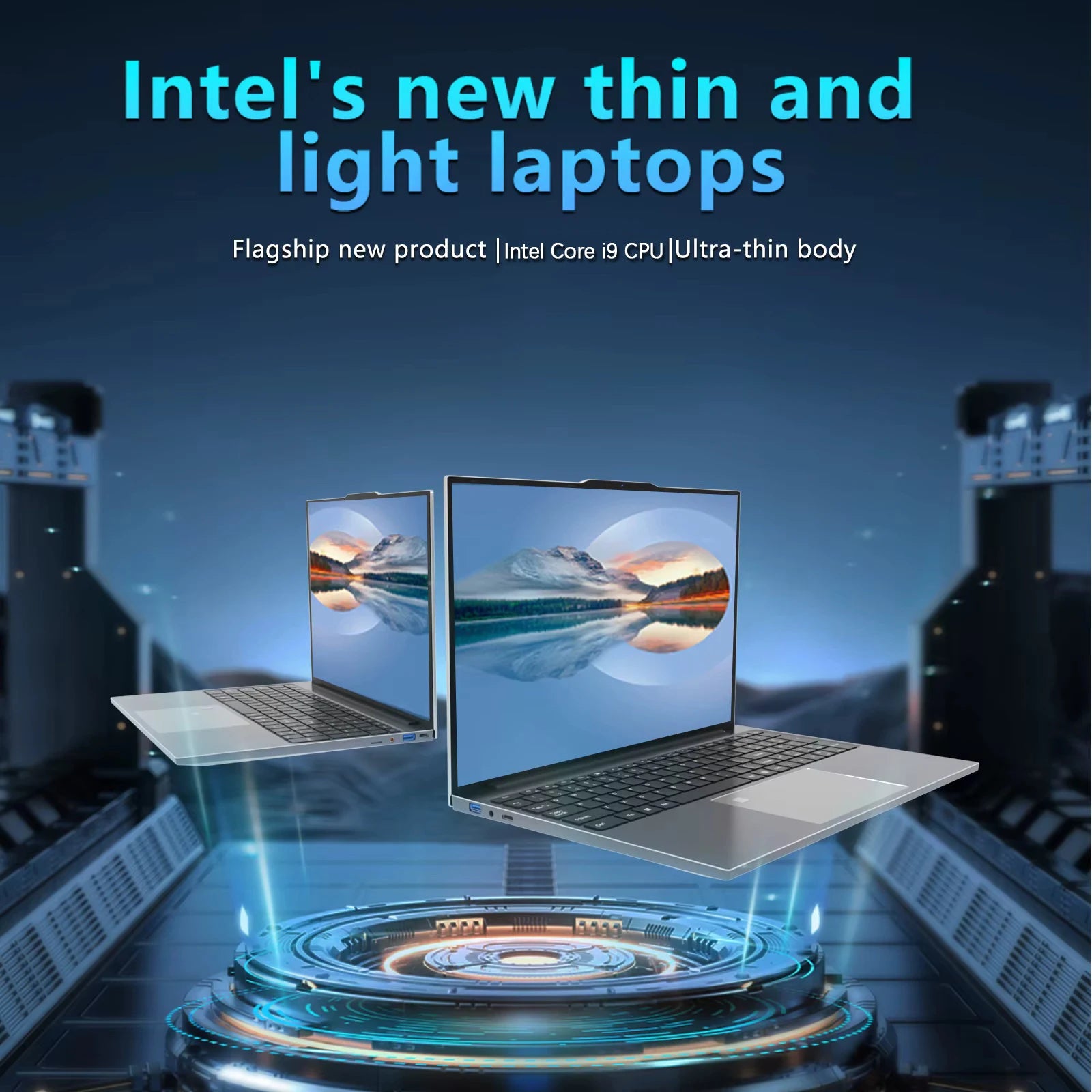 Windows 11 15.6" Ultra Slim Portable Laptop intel Core  i9-9900U 16GB RAM 1TB 2TB SSD Fingerprint Office Gaming Laptop PC