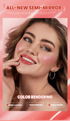 QIBEST 8 Color Watery Lip Gloss Waterproof Long Lasting Mirror Lip Glaze Moisturizing Liquid Lipstick Tint Women Makeup Cosmetic