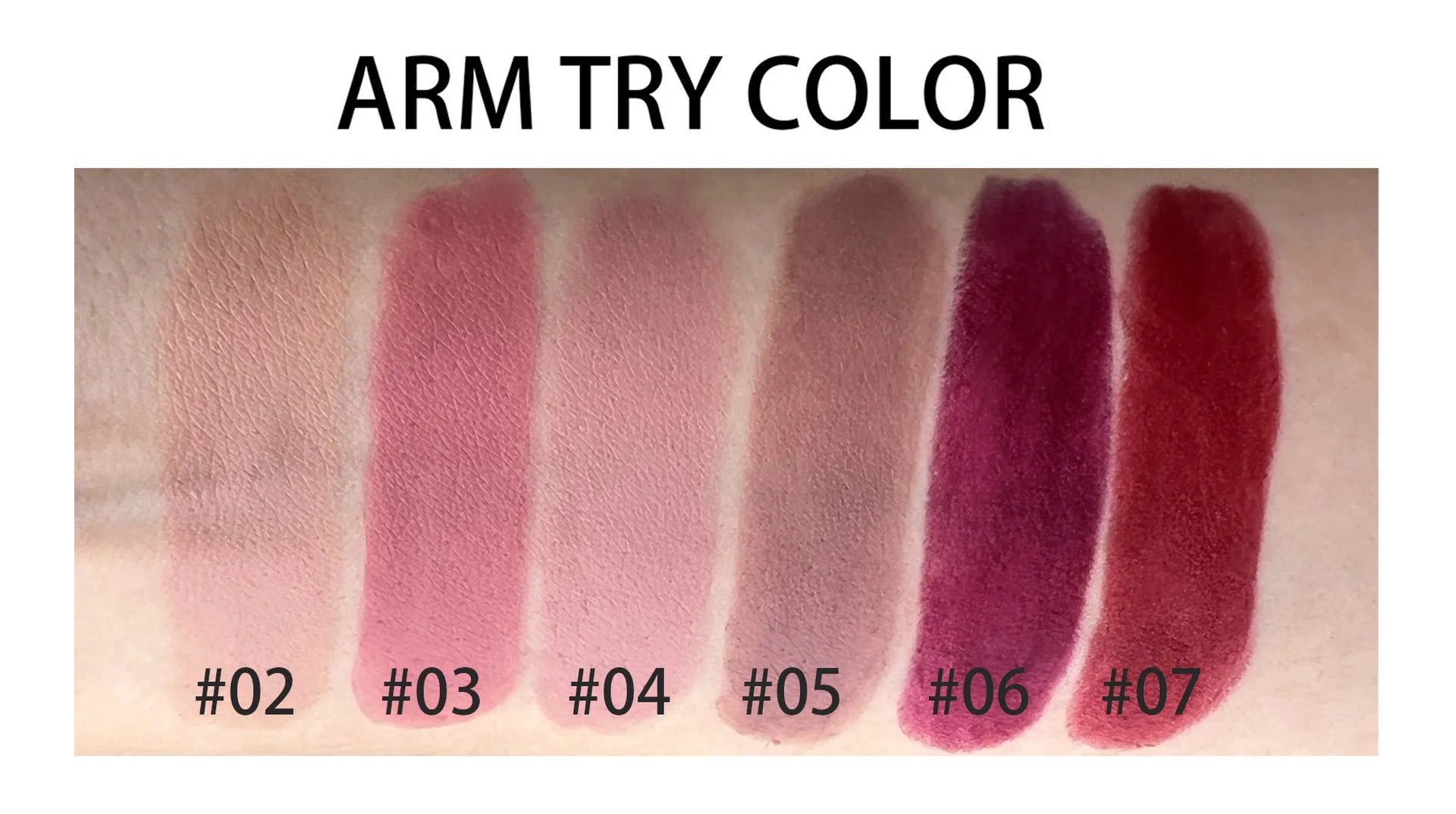HANDAIYAN 8 Colors Velvet Nude Lipstick Sexy Red Pigments Makeup Matte Lip Stick Long Lasting Waterproof Professional Cosmetics