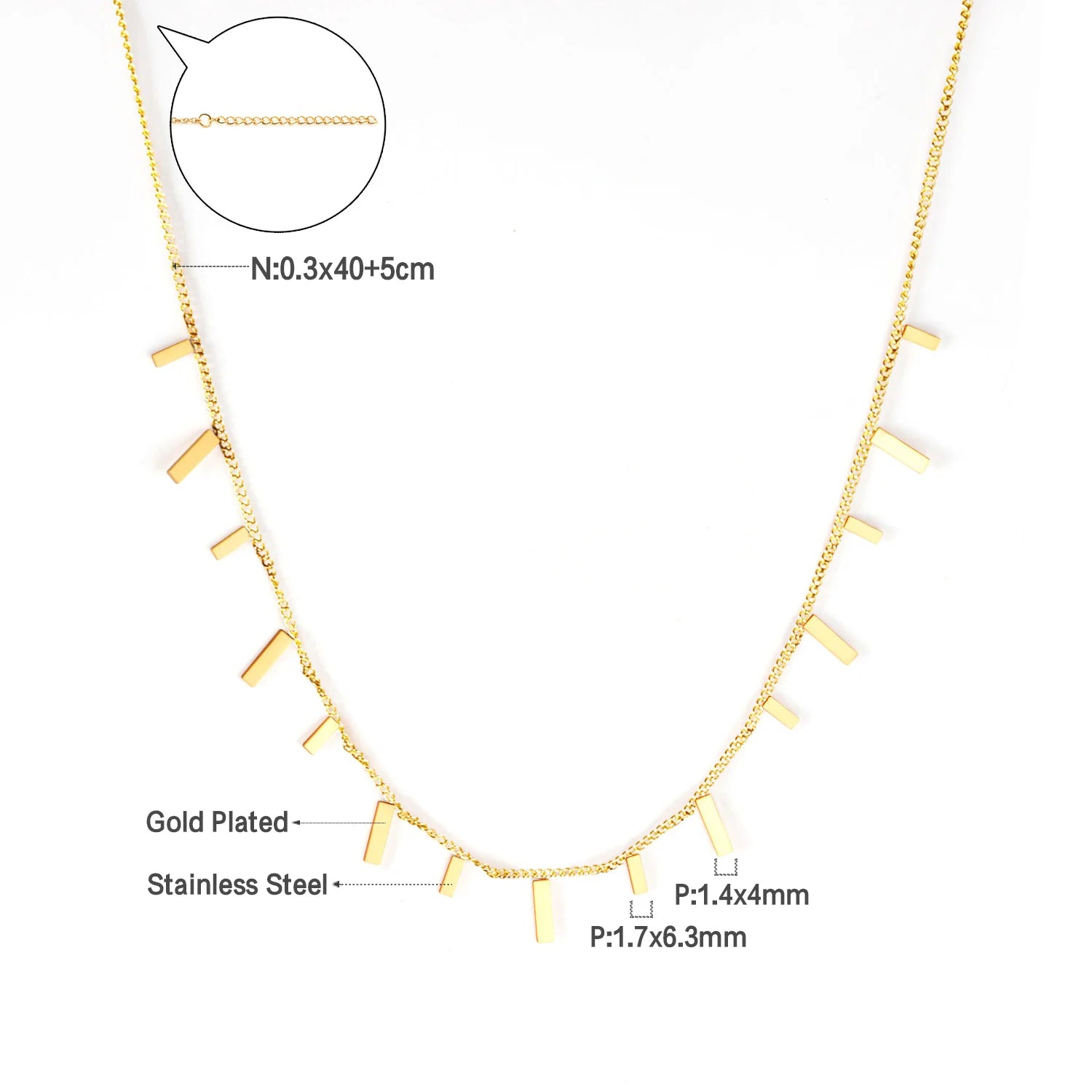 LUXUKISSKIDS Trendy Korean 5 Stars Charms Clavicle Choker Steel Fairy Woman Eight-Pointed Star with Shiny Zirconia Neck Collier