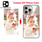 Custom Matte Case for iPhone 17 16 15 14 13 12 11 Pro Max 16e S25 S24 Pixel 10 9 DIY Personalized Photo Picture Soft Cover Funda