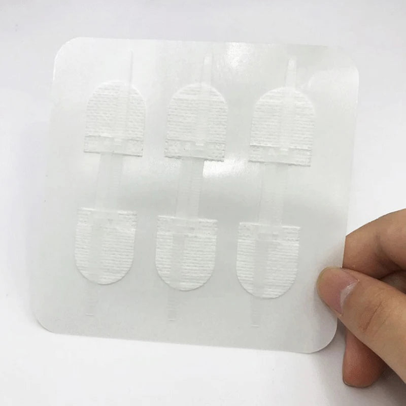 3PC/set Portable Zipper Tie Wound Closure Patch Hemostatic Patch Wound Fast Suture Zipper Band-Aid Outdoor  Safety Survival
