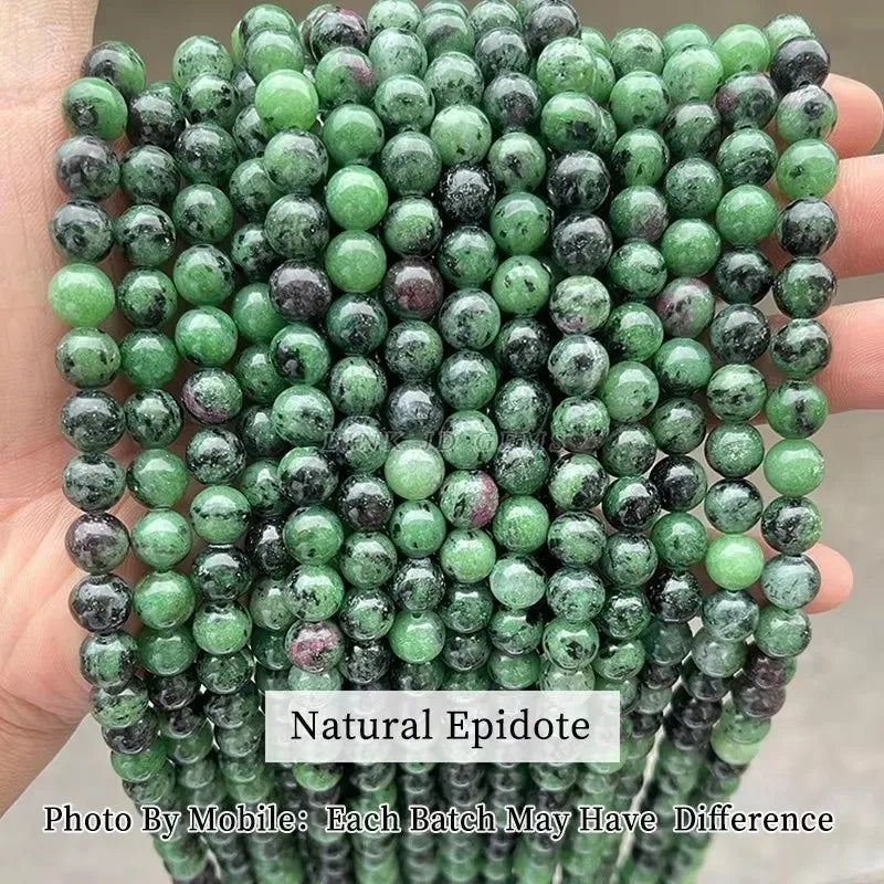1A Natural Stone Dark Red Garnet Bead Round Loose Spacer 4 6 8 10mm Pick Size For Jewelry Making Diy Necklace Bracelet Accessory