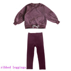AS 2025 Children's Clothing Kids Clothes Girl Boys Velour Cotton Sets For Winter Kids Girl Outfit Children's Sets