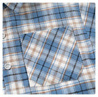 Spring Autumn Kids Plaid Long Sleeve Shirt Korean Style Boys Girls Loose Oversized Top Light Outerwear Casual Children Blouse