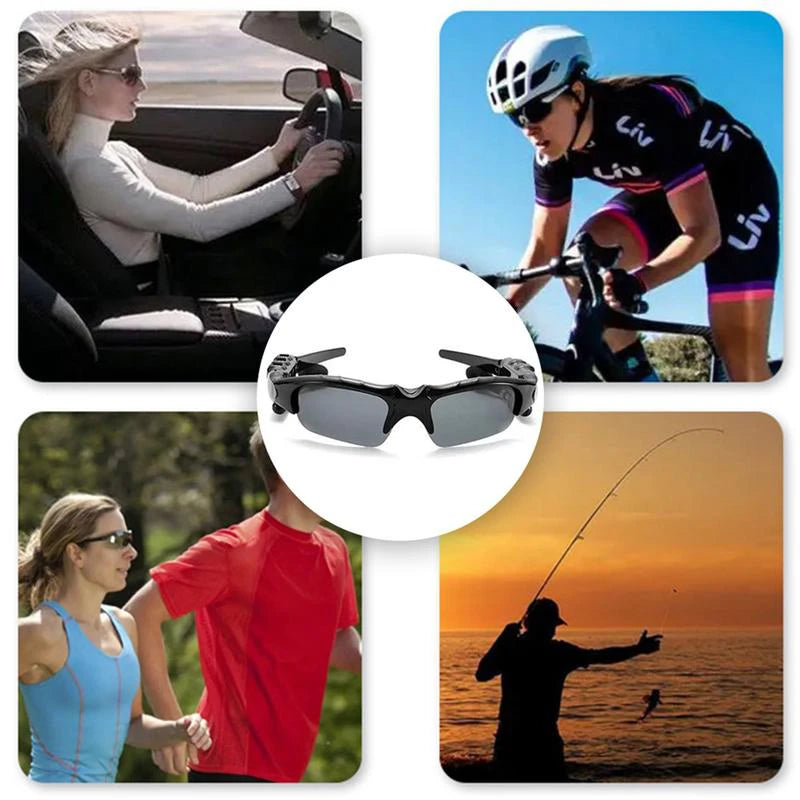 2026 Smart Sunglasses Photo Sense Camera Bluetooth Music Call Intelligent Recording Waterproof Glasses Outdoor Sports Cycling