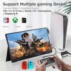 Portable Laptop Monitor Touchscreen 15.6" 1080P USB C External Computer Display Ultra Slim Travel Second Monitor For Laptop PS4