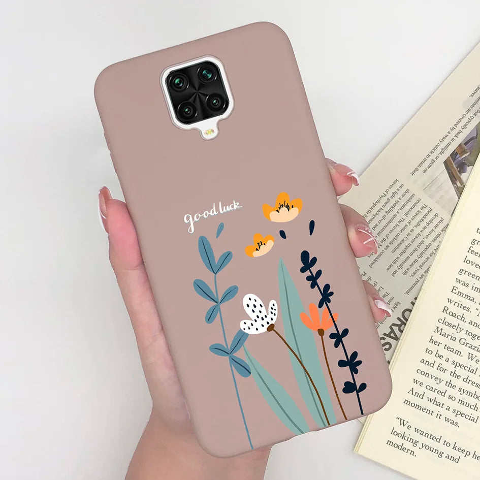 For Xiaomi Redmi Note 9 Pro Max Phone Case Matte Cute Girl Avocado Soft Silicone Cover For Xiaomi Redmi Note 9 Pro Max 9S Bumper