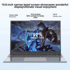 15.6" Laptop Computer PC Windows 11 Intel Core i7 6500U i3 6100U PC Gamer 16GB RAM Fingerprint Unlock Notebook Laptops Backlight