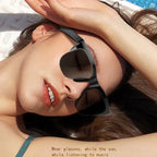 Smart Music Sunglasses Earphone Wireless Bluetooth-compatible 5.3 Headset Outdoor Sports Handsfree Calling Stereo Eyeglasses