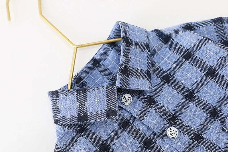 Baby Boy Clothes 0-5 Years Old Spring And Autumn Cotton Suit Boy Letter Plaid Hooded Shirt + Pants Baby Boy Two-Piece Suit