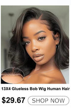 13x4 Curly Bob Wig Human Hair 100% Glueless Wear and Go HD Lace Human Hair Frontal Preplucked Ready to Wear Water Wave Bob Wigs