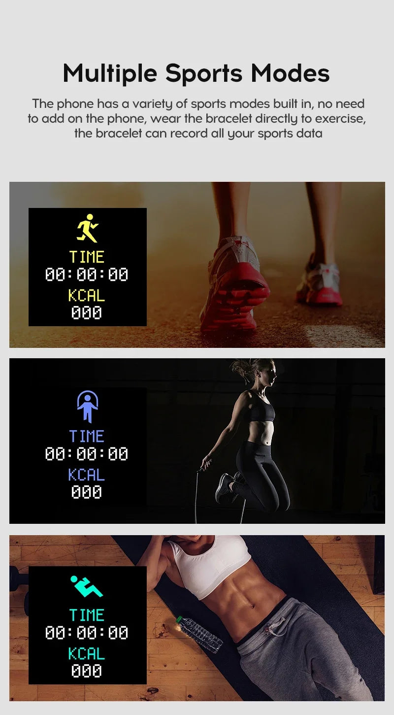 Smartwatch for Men & Women: Bluetooth Connected Phone, Music, Fitness Tracker, Sleep Monitor, Multifunctional Bracelet